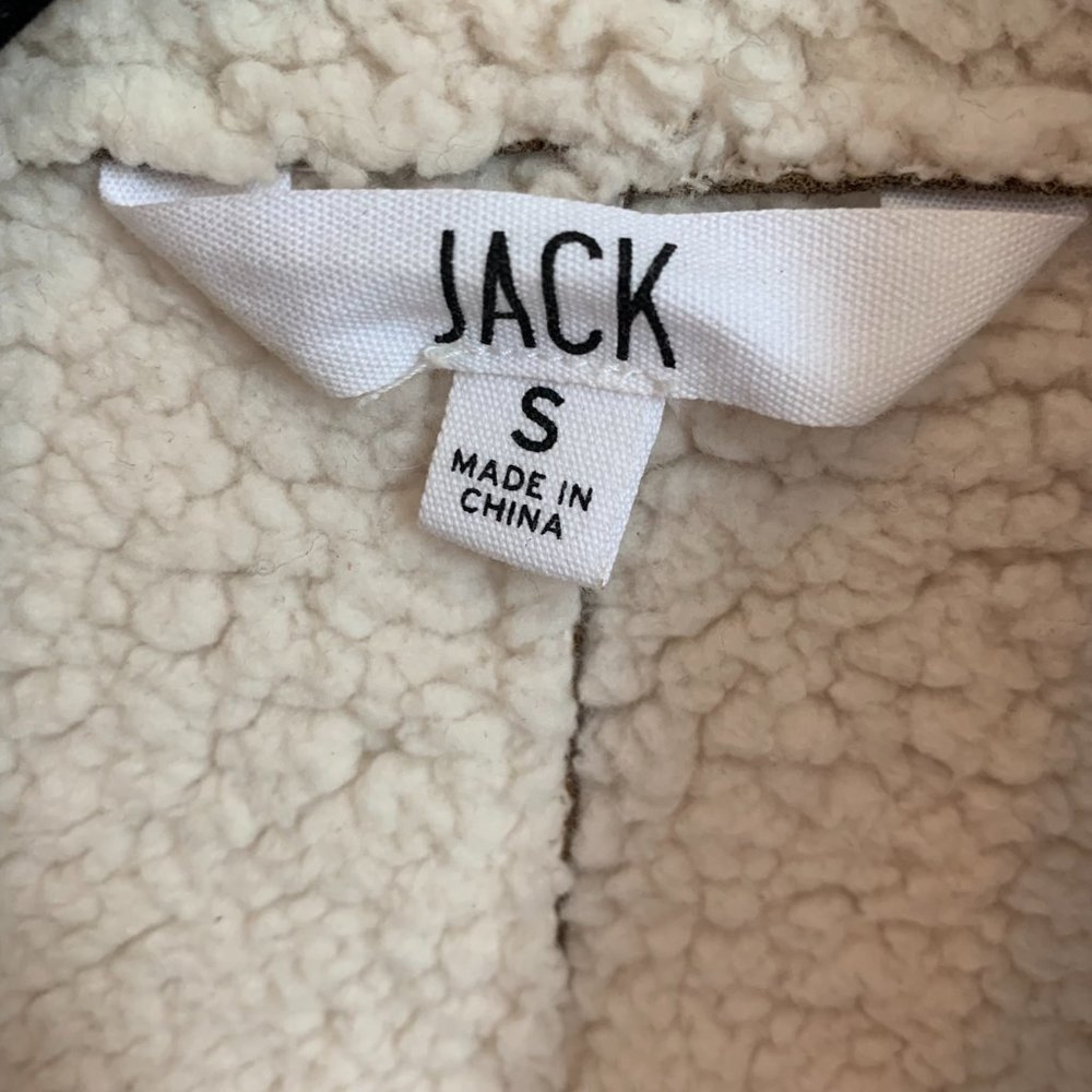 JACK by BB Dakota Faux Shearling Vest Wrap Cardigan - Picture 2 of 9